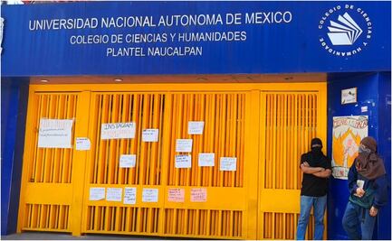 “No hemos roto una sola ventana, ni una chapa”: Estudiantes del CCH Naucalpan mantienen toma "pacífica"