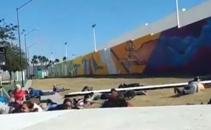 Video. Balacera interrumpe evento de alcalde de Nuevo Laredo