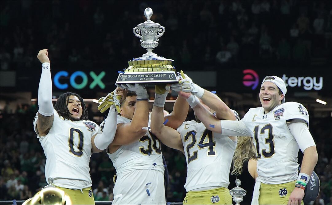 Notre Dame se lleva el Sugar Bowl / Foto: AFP