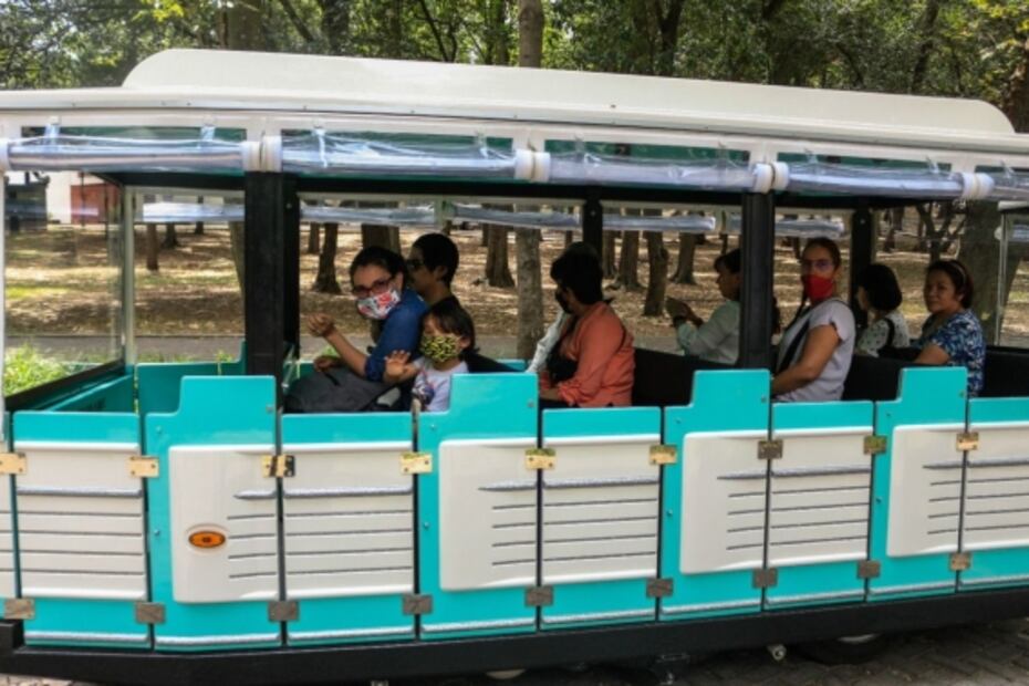 ¡Volvió el trenecito! Inauguran el nuevo trenecito de Chapultepec, ahora es eléctrico y sustentable