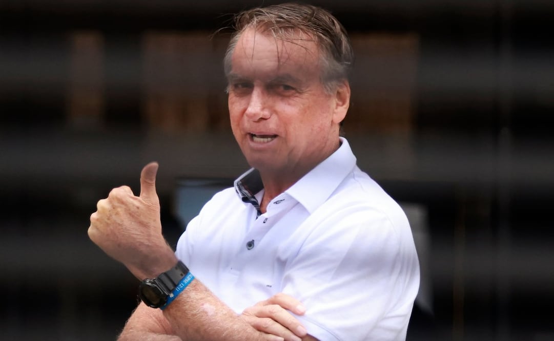 El expresidente brasileño Jair Bolsonaro. Foto: AP