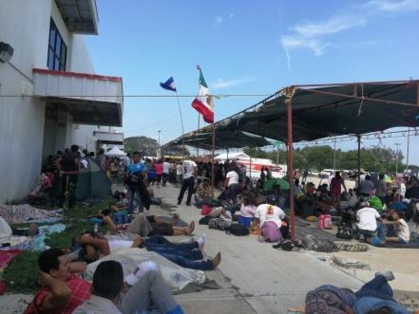 Migrantes solicitan apoyo en Oaxaca para acelerar su travesía rumbo a CDMX