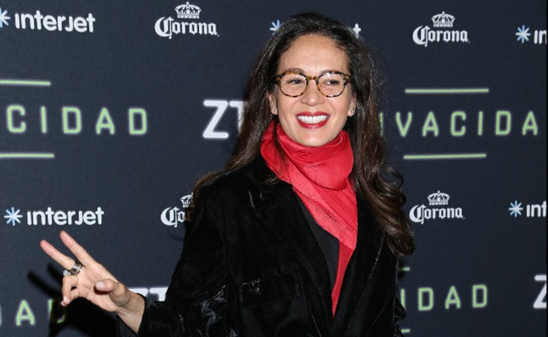 La conductora Yolanda Andrade reapareció frente a las cámaras. Foto: ARCHIVO