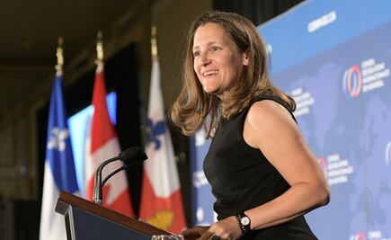 Agradece Freeland a México concesiones para estadounidenses y canadienses