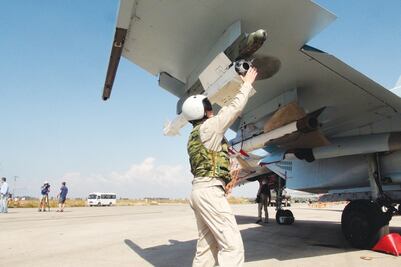 Avión ruso se estrella durante vuelo de entrenamiento en el Mar Báltico