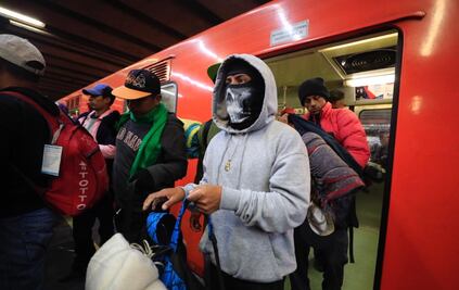 Metro dará servicio mañana sábado desde las 5:00 horas por partida de migrantes