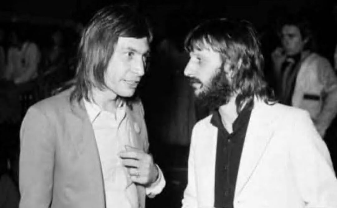 Charlie Watts y Ringo Starr. Foto: Instagram Ringo Starr