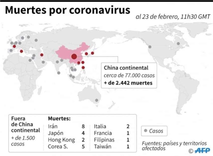 Austria suspende tráfico ferroviario con Italia por casos de coronavirus