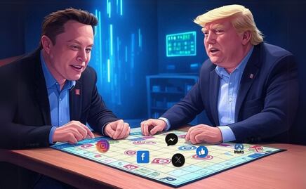 Elon Musk, Zuckerberg y el ascenso digital de Trump; ¿un algoritmo a su favor?