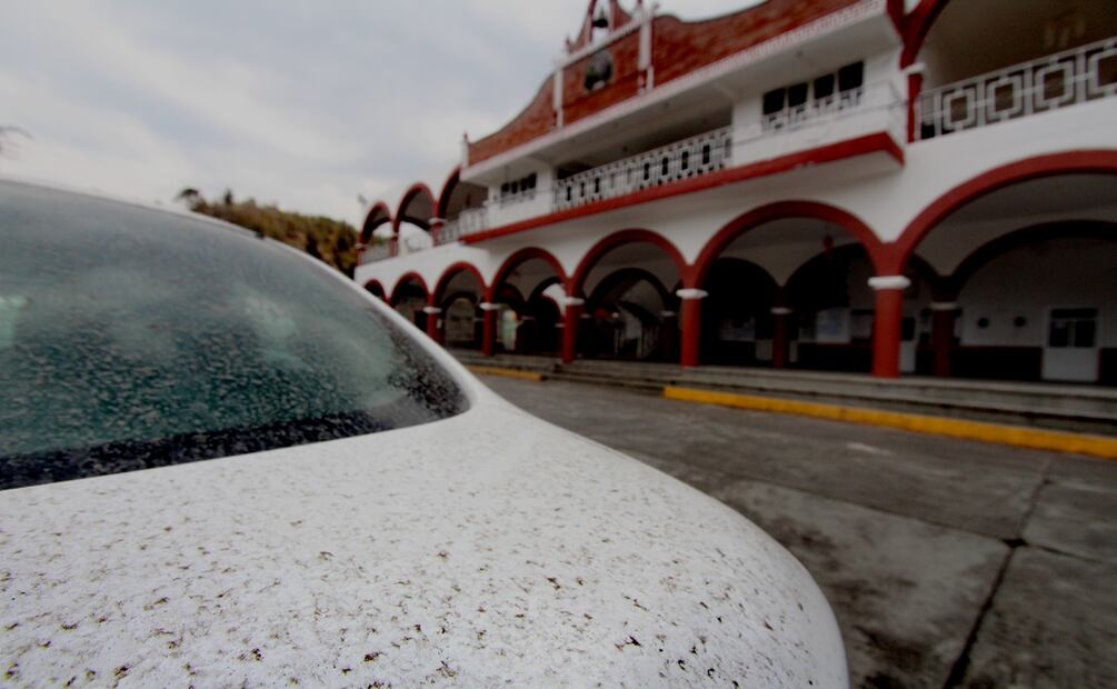 Ceniza del Popocatépetl afecta ocho municipios de Puebla. Foto: Omar Contreras