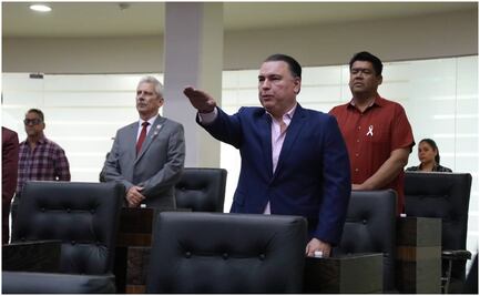 Gerardo Peña rinde protesta provisional como diputado local en Tamaulipas; deberá resolver su inhabilitación