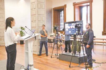 Avala Gobierno sesiones virtuales