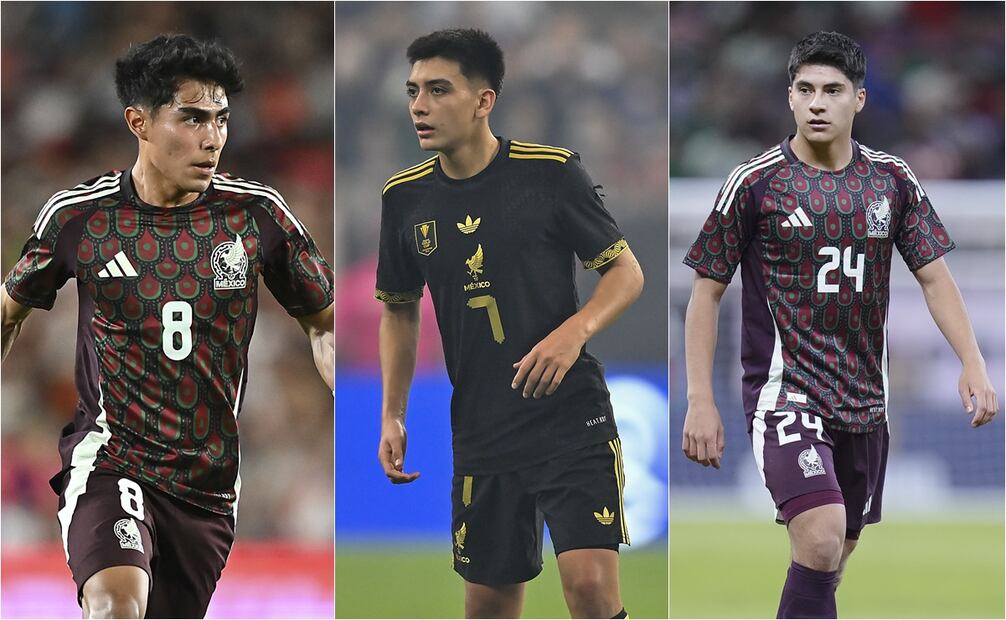 Eliás Montiel, Gilberto Mora y Obed Vargas, los jugadores de México a seguir en el Mundial Sub 20- FOTO: ESPECIAL