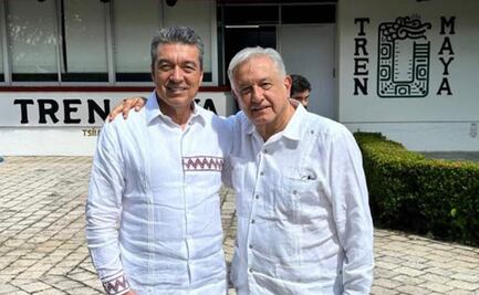 AMLO supervisa avances del Tramo 1 del Tren Maya en Palenque, Chiapas