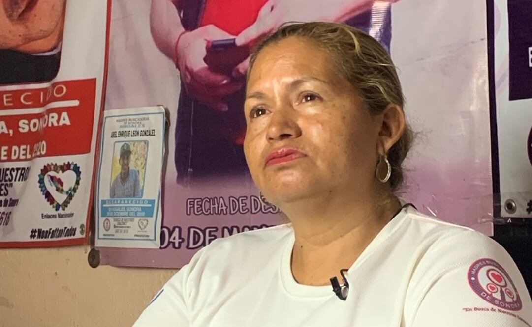 Ceci Patricia Flores, líder del colectivo Madres Buscadoras de Sonora. Foto: Amalia Escobar/EL UNIVERSAL