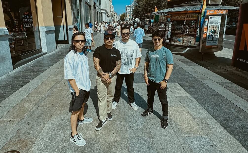 La banda celebrará sus primeros 20 años en la música. Foto: Instagram.