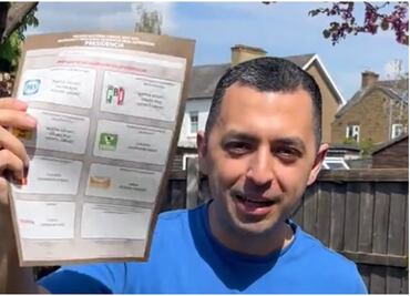 Xóchitl Gálvez comparte video del "primer voto" de mexicano en Reino Unido a su favor