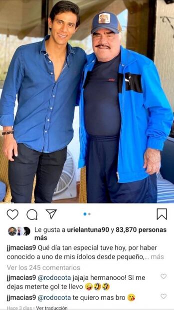 Macías a Cota: Si te dejas anotar un gol, te llevo con Vicente Fernández
