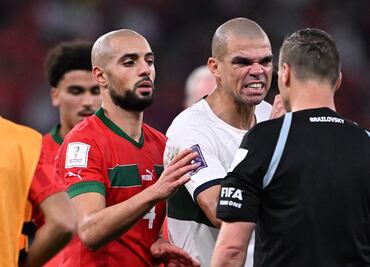 Pepe arremetió contra el arbitraje del Mundial: “Ya le pueden dar el título a Argentina”