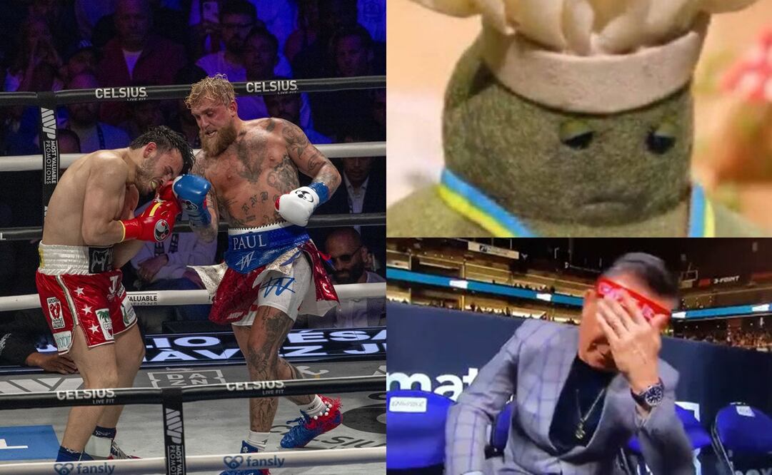 Así se dio la respuesta en redes, durante la pelea entre Jake Paul y Julio César Chávez Jr - Fotos: EFE/Especial