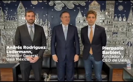 CEO de Ualá anuncia inversión de 300 mdd en México, informa Ebrard; destacan oportunidad en bancarización y nómina