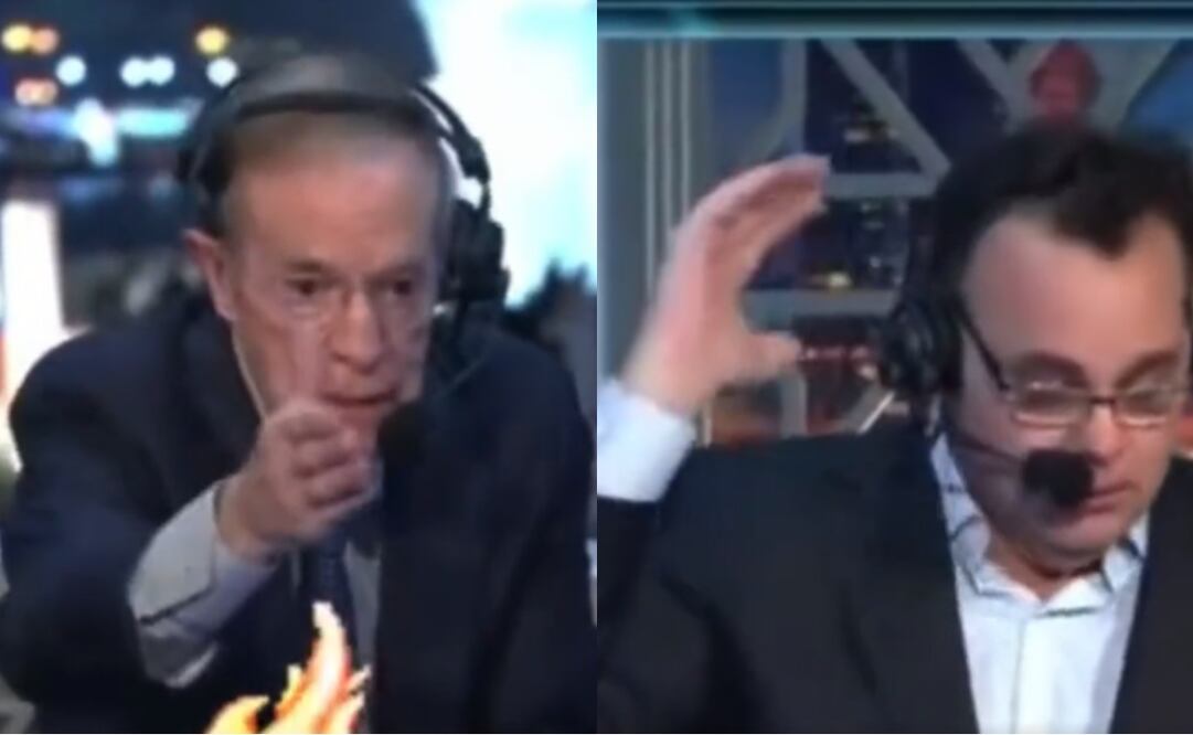 José Ramón Fernández y David Faitelson - Foto: Especial