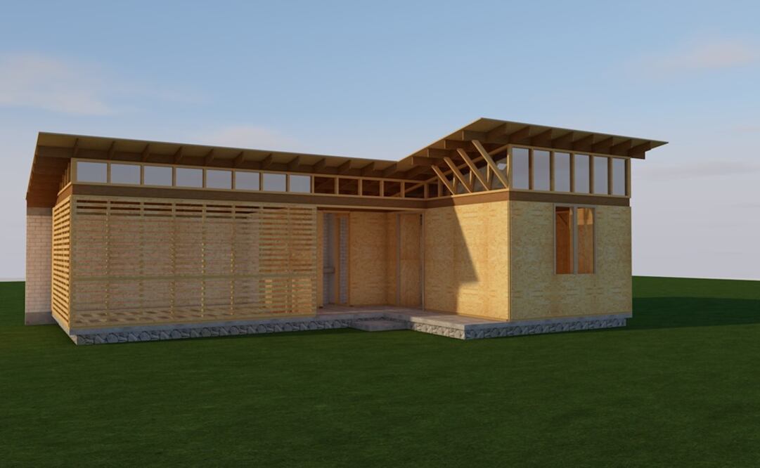 Vivienda sustentable promueve el uso de la madera nacional como una opción viable para la vivienda (Foto: Especial)