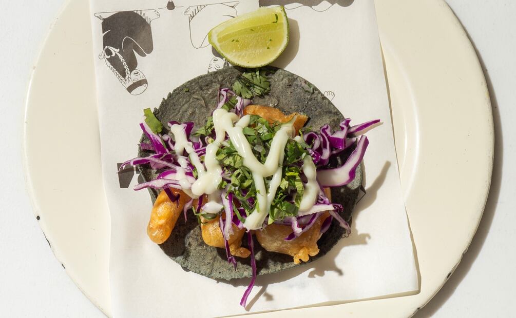 Tacos con tortilla de maíz endémico. Foto: cortesía Siembra Taquería y Ana Lorenzana