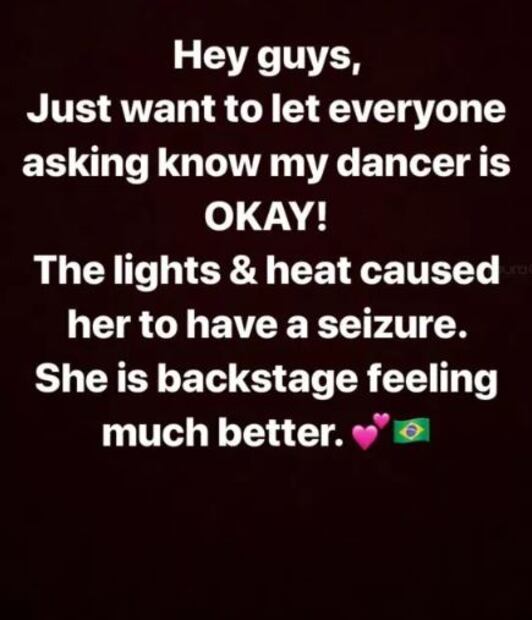 Critican a Iggy Azalea por no ayudar a bailarina que se convulsiona en show
