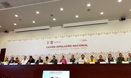 Simulacro se realizó de forma "exitosa"; solo se reportaron dos casos de crisis nerviosa: Sheinbaum