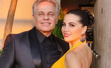 Alexis Ayala se casa con su novia, 28 años menor que él, Cinthia Aparicio