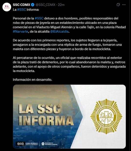 Robo Parque Delta: Especial