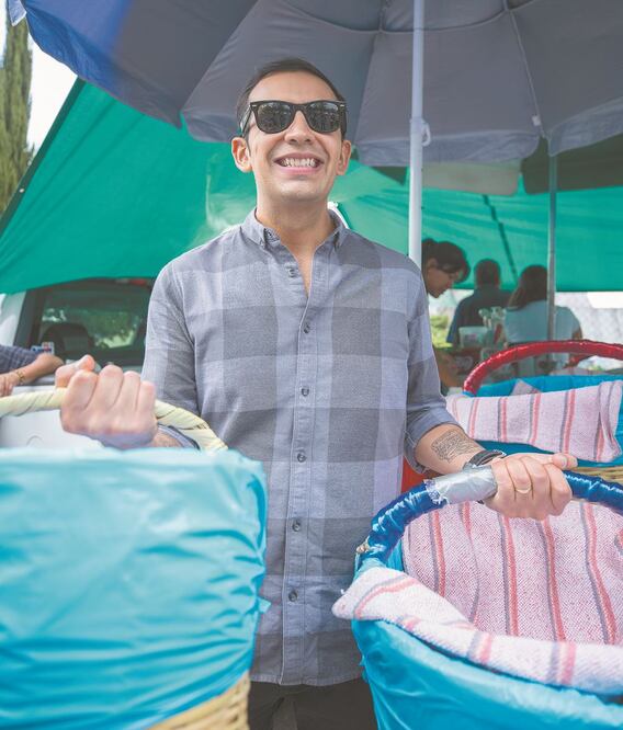 En los tacos de canasta La Pirámide hay de chicharrón, papa, frijol y adobo. SERGIO TAPIA Y ARCHIVO EL UNIVERSAL. CORTESÍA