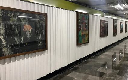 Involuntary México en el Metro Hidalgo, la galería pública más grande del mundo