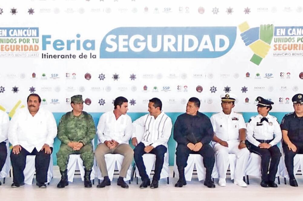 El gobernador Carlos Joaquín González afirmó que se “rompen alianzas preexistentes” con grupos delictivos, que estaban “en casi todo el estado”. (CORTESÍA DEL GOBIERNO DE Q. ROO)