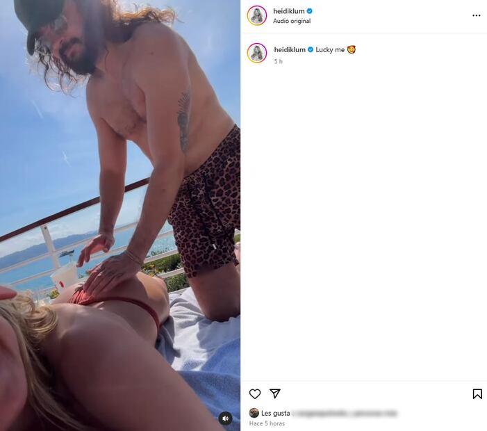 Heidi Klum y Tom Kaulitz viven momento romántico en Cannes, pero los critican.