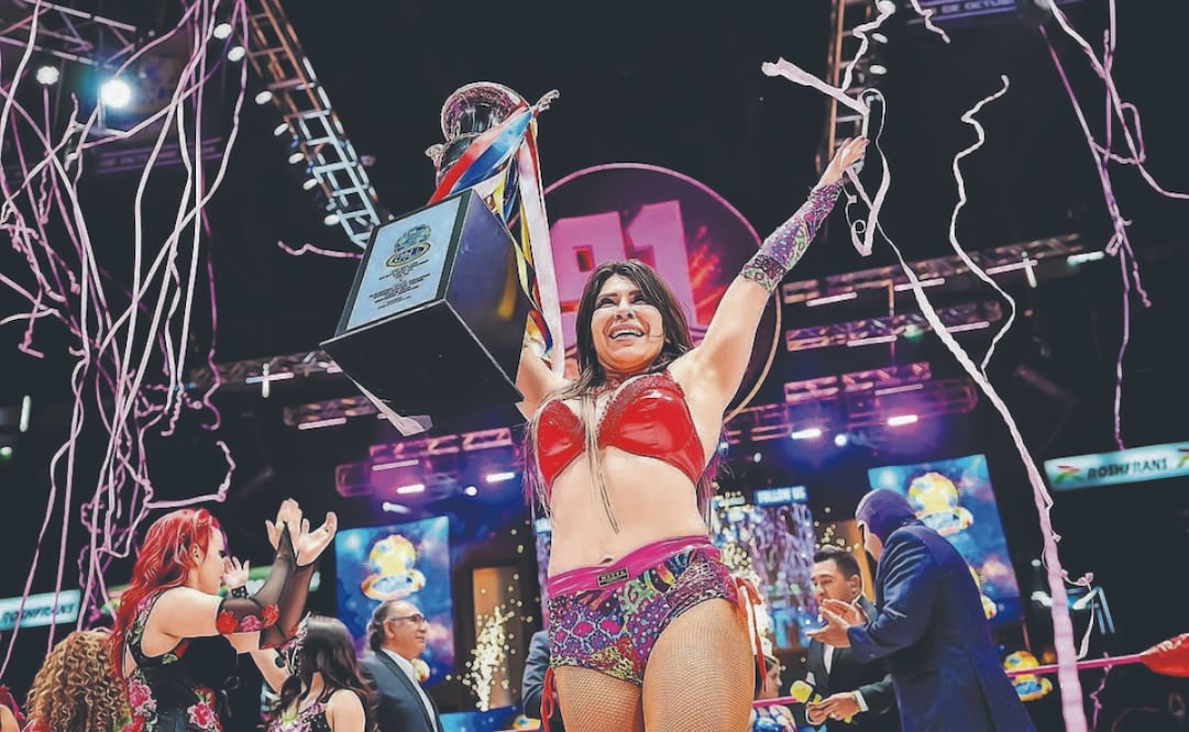 Ve una delgada línea entre ser sexy o vulgar en el cuadrilátero. Foto Especial