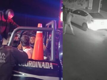 Detienen a turista por amenazar a un hombre con una pistola de aire comprimido en Yucatán