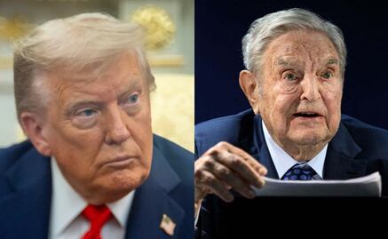 Trump amenaza con demandar al multimillonario George Soros y a su hijo; los acusa de financiar protestas violentas en EU