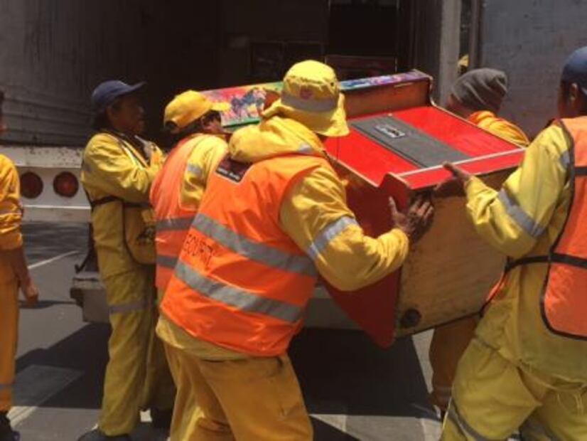 Realizan operativo en cuatro paraderos de la CDMX