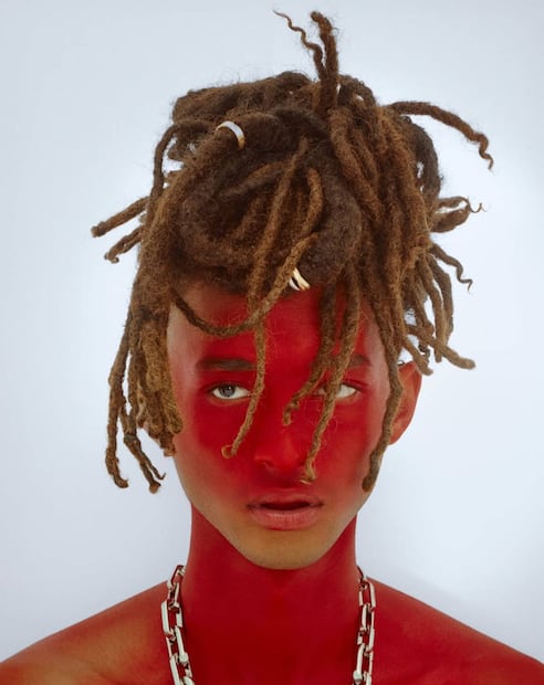 Jaden Smith se caracteriza por un estilo vanguardista. Foto: Especial