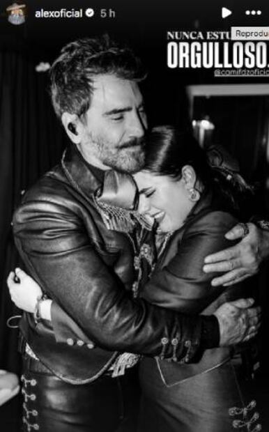 El Potrillo le dedicó un mensaje a su hija. Foto: Instagram