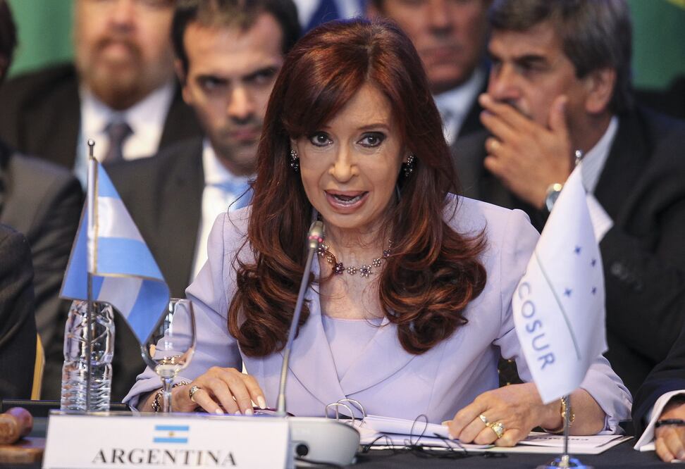 Cristina Fernández de Kirchner, en diciembre, fue sucedida por Mauricio Macri en la presidencia de Argentina (Foto: EFE)
