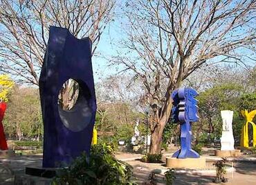Restauran piezas del Jardín Escultórico Juan Soriano