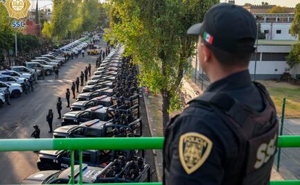 Secretaría de Seguridad de CDMX realiza despliegue operativo en calles de Venustiano Carranza; participan 520 efectivos