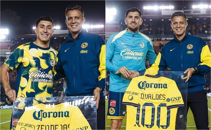 Diego Valdés y Alejandro Zendejas cumplen 100 partidos con el América