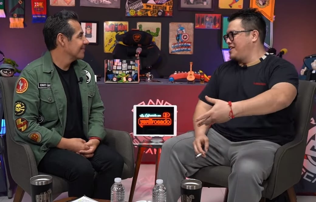 Franco Escamilla fue entrevistado por Yordi Rosado.
Foto: YouTube