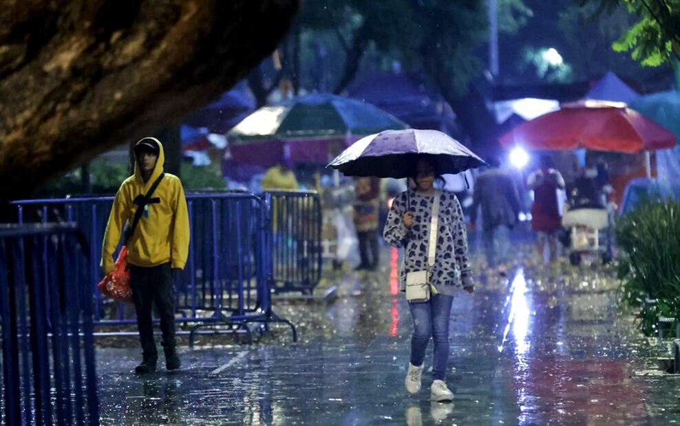 Lluvias. Foto: Fernanda Rojas/EL UNIVERSAL