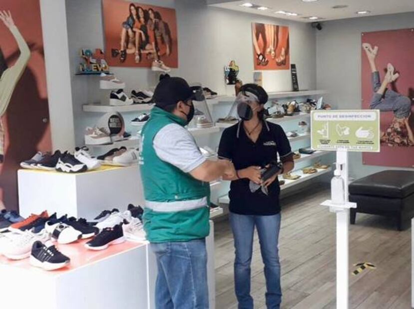 Sancionarán a negocios del Centro Histórico donde no usen cubrebocas