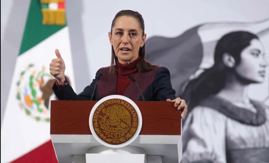 La presidenta Claudia Sheinbaum Pardo informó que se han presentado 30 quejas por presuntas violaciones a derechos humanos a migrantes mexicanos por redadas en Estados Unidos. Foto: Carlos Mejía /EL UNIVERSAL